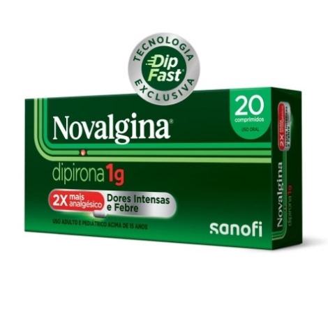 Novalgina 1g 20 Comprimidos (Demostração)
